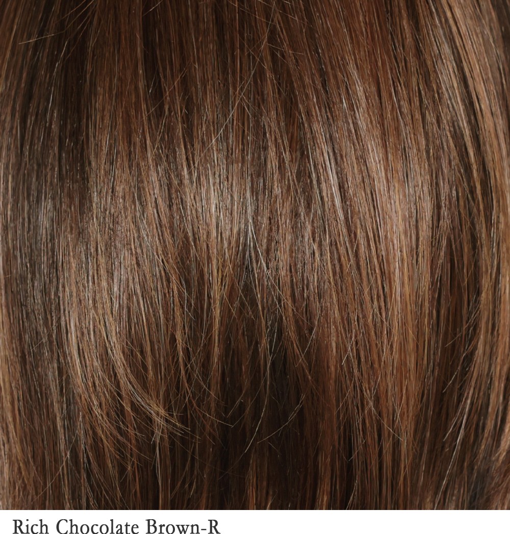 Rich Chocolate Brown-R — Belle Tress color swatch