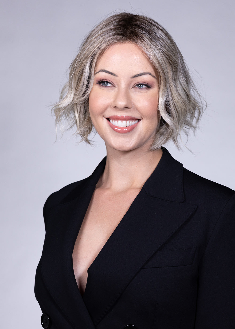 Austen by Belle Tress in Cool Chai Blonde-R front view