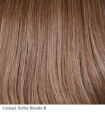 Belle Tress Dion wig in Caramel Toffee Blonde-R — alternate model view 6