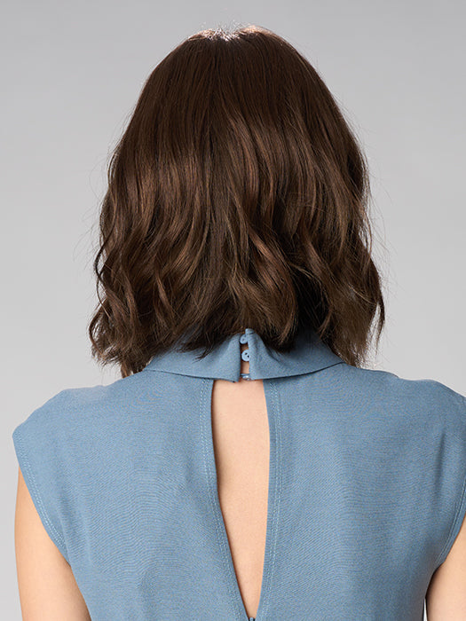 Charlotte Hand Tied by Envy in Medium Brown, back view