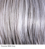 Belle Tress Monroe wig in Coconut Milk Gray — alternate model view 5