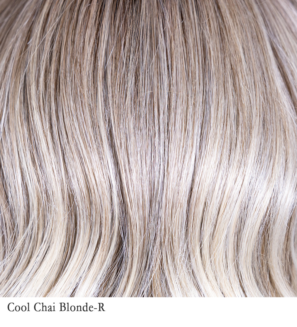 Belle Tress Dion wig in Cool Chai Blonde-R — alternate model view 8