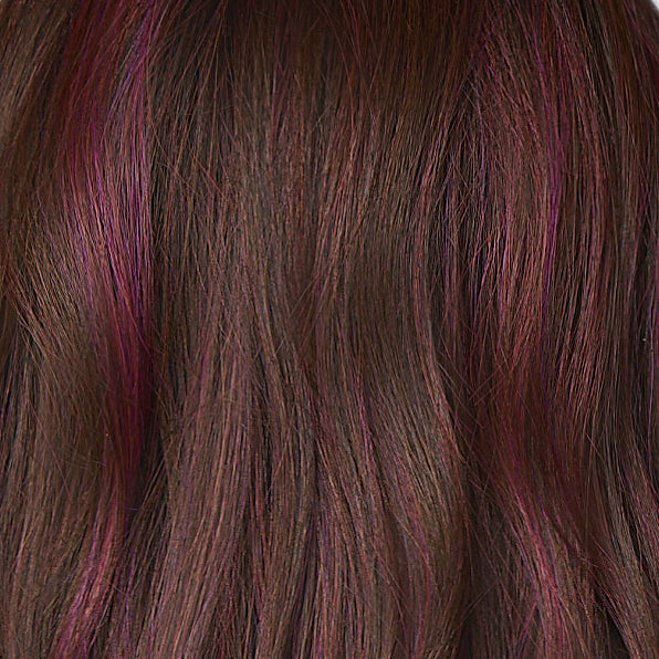 Posh Wavez by René of Paris – Deep Plum Brown-R color swatch