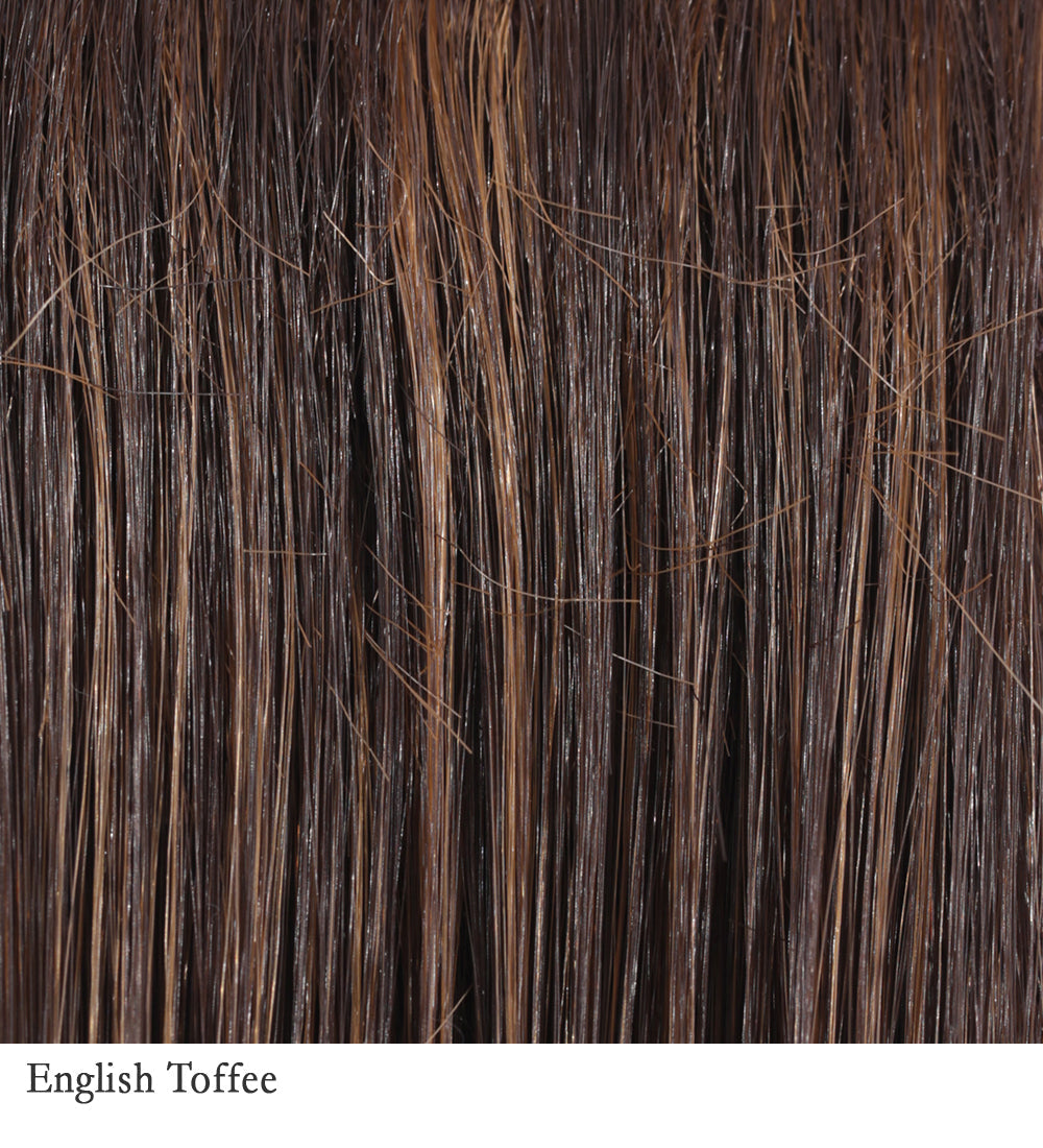 Belle Tress Kushikamana 18 E wig in English Toffee — alternate model view 9