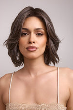 Farren by Amore in Mushroom Grey-R rear hair view