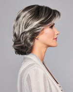 Modern Motif by Gabor in GL44-66SS SS Sugared Nickel — side view