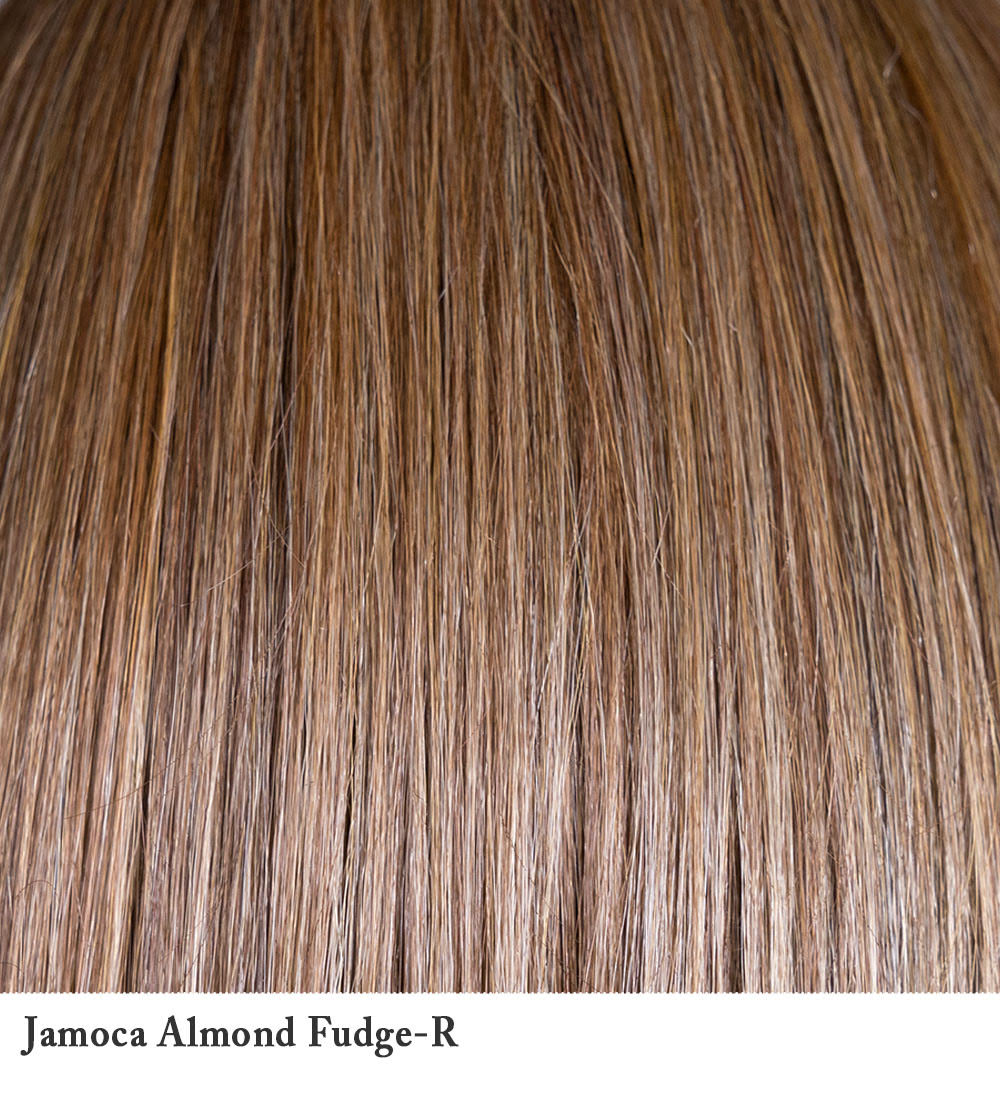 Belle Tress Olympia wig in Jamoca Almond Fudge-R — alternate model view 14