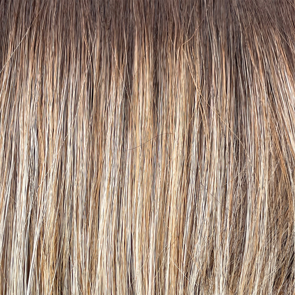 Belle Tress Birmingham wig color swatch — Macadamia Latte-R