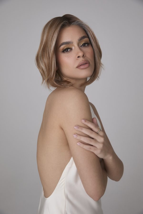 Mira by Amore in Cinnamon Frost-R model view