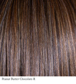 Belle Tress Olympia wig in Peanut Butter Chocolate-R — alternate model view 15