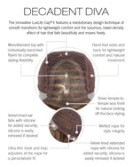 Decadent Diva by Raquel Welch – cap construction