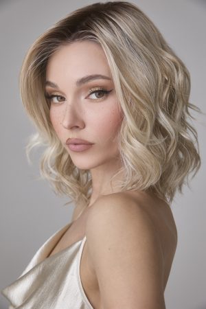 Rohan by Amore in Sea Salt Blond-R model view