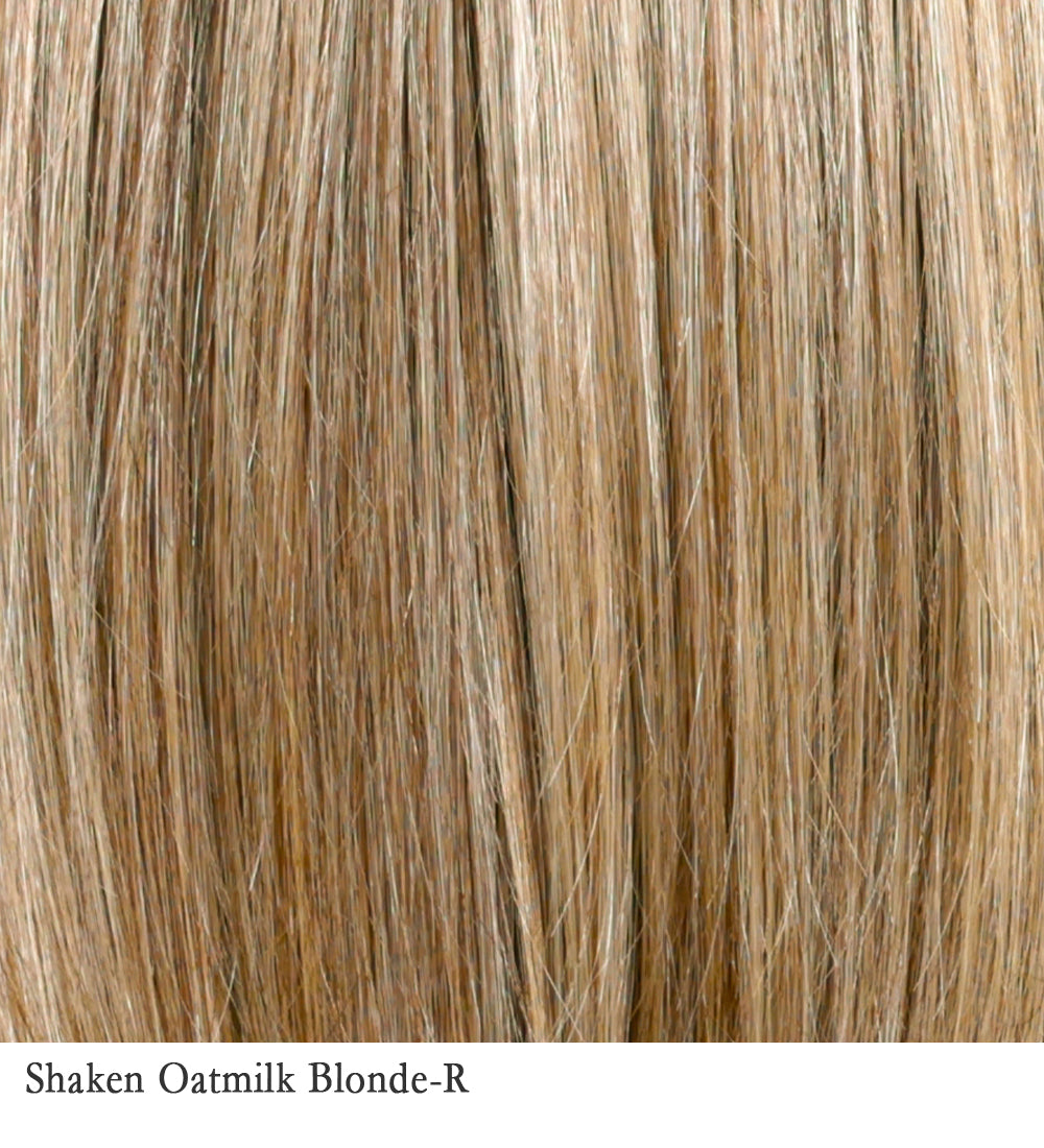 Belle Tress Saint wig in Shaken Oatmilk Blonde-R — alternate model view 7