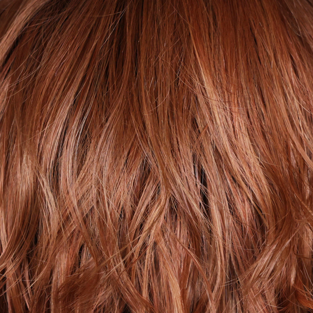 Belle Tress Milano wig color swatch — Sienna Spice-R