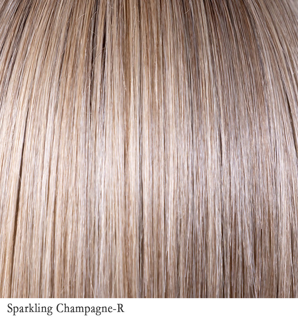Belle Tress Olympia wig in Sparkling Champagne-R — alternate model view 16