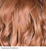Belle Tress Bellissima E wig in Sumptuous Strawberry — alternate model view 9