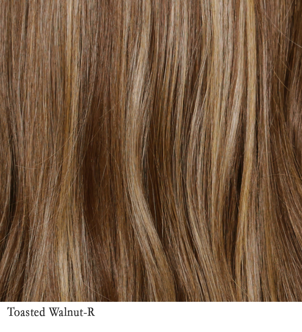 Belle Tress Miki V wig in Toasted Walnut-R — alternate model view 14