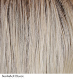 Belle Tress Tropical Punch wig — front model view