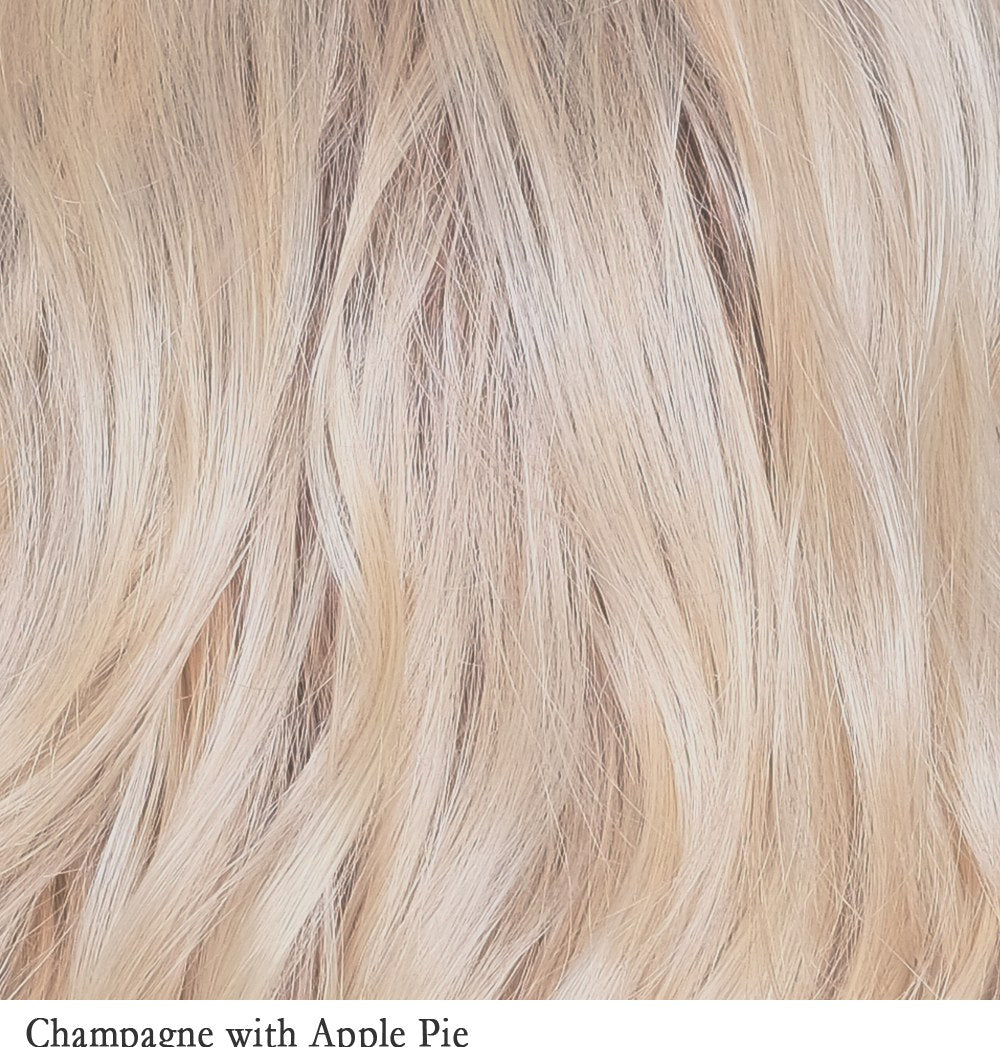 Premium 100% Handmade Topper 18 Straight in Champagne with Apple Pie color swatch