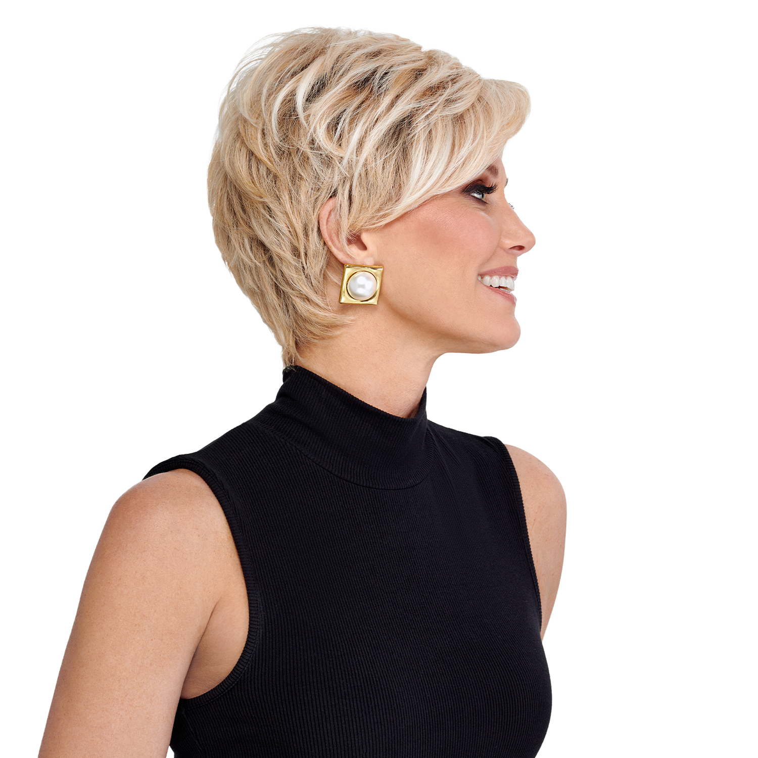 Chopped Pixie by TressAllure – side view