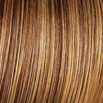 Hairdo R29S Glazed Strawberry color swatch for the included Trendy Fringe & Bun