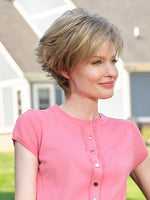 Micki by Envy in Sahara Blonde — front model view