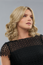 Aurora by Jon Renau – alternate model view in Venice Blonde 22F16S8