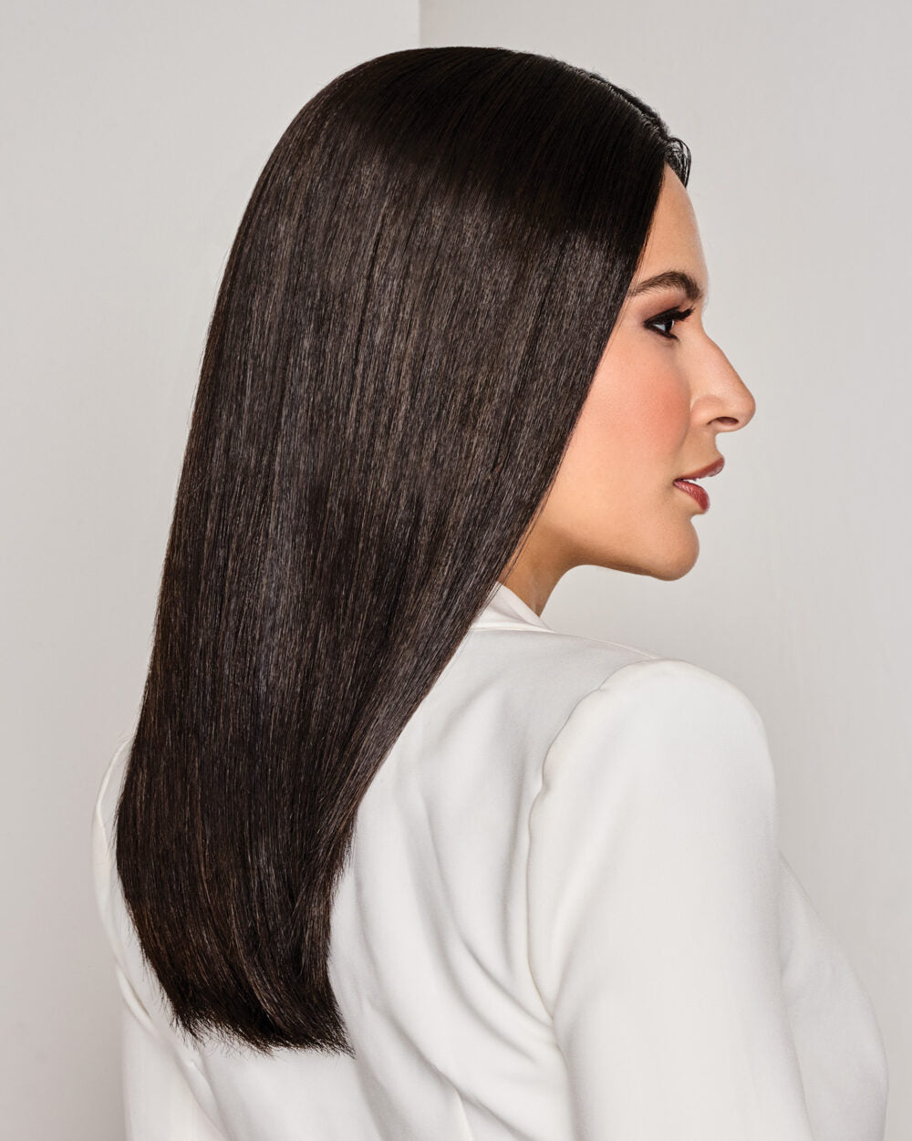 Chart Topping 16 side view in R3HH Dark Brown