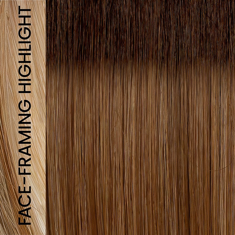 Caramel Cream Lighted swatch